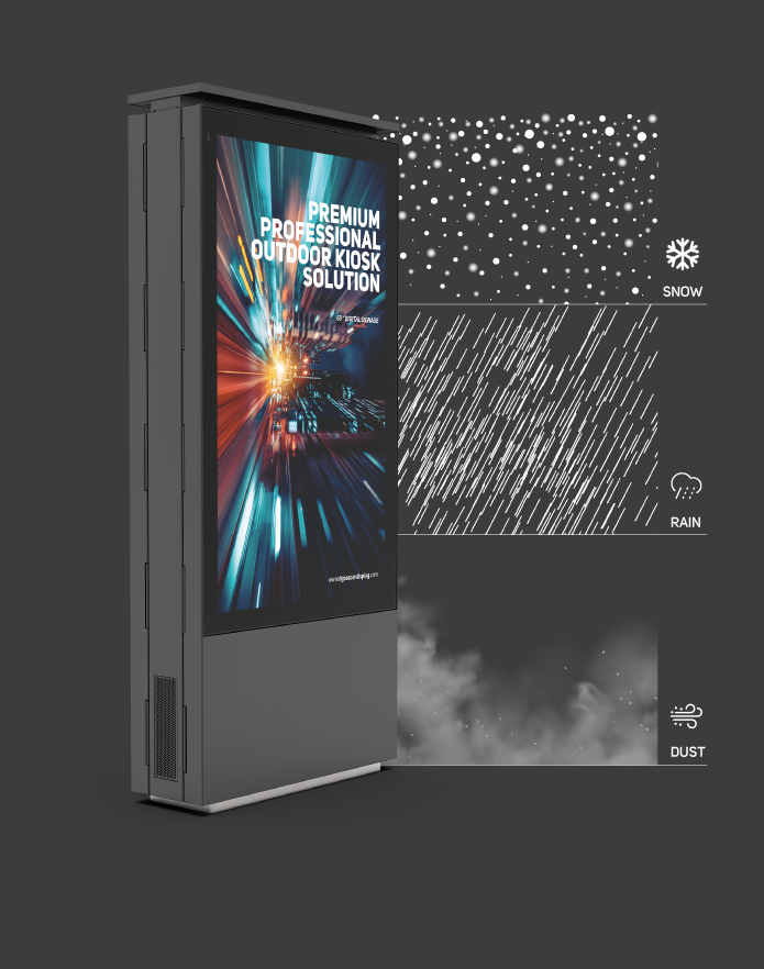 Outdoor digital signage